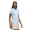 Adidas Golf Polo Solid Performance Hellblau Damen