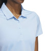 Adidas Golf Polo Solid Performance Hellblau Damen