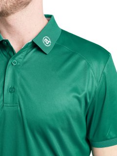 Abacus Golf Polo Hammel Drycool Teal-Grün Herren