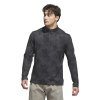 Adidas Golf Layer Go-To Printed 1/4 Zip Schwarz/Grau Herren