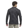 Adidas Golf Layer Go-To Printed 1/4 Zip Schwarz/Grau Herren