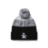 Penguin Golf Beanie Rib Cuff Caviar-Grau