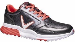 Callaway Golfschuh Aurora LT Spikeless Charcoal-Coral Damen