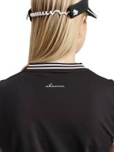 Abacus Golf Weste Dornoch Hybrid Schwarz-Begonia Damen