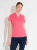 Abacus Golfpolo Hammel Cupsleeve Rosa Damen
