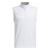 Adidas Golf Weste Elevated 1/4 Zip Herren Weiß S
