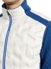 Abacus Golf Weste Portrush Weiß-Blau Herren