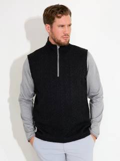 Abacus Weste Woburn Midlayer Schwarz Herren