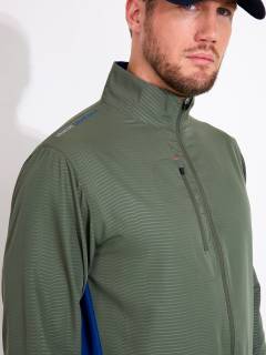 Abacus Windshirt Lanark Stretch Forest-Grün Herren
