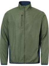 Abacus Windshirt Lanark Stretch Forest-Grün Herren