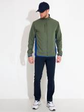 Abacus Windshirt Lanark Stretch Forest-Grün Herren