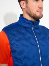 Abacus Golf Weste Portrush Hybrid Blau-Orange Herren