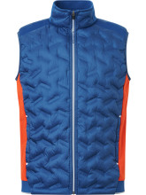 Abacus Golf Weste Portrush Hybrid Blau-Orange Herren