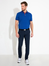 Abacus Golfpolo Stroke Drycool Blau Herren