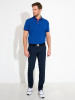 Abacus Golfpolo Stroke Drycool Blau Herren