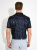 Abacus Golfpolo Tumble Drycool Dunkelgrau-Gemustert Herren
