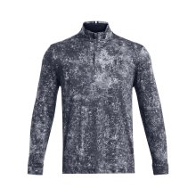 Under Armour Layer Playoff Printed 1/4 Zip Blau-Gemustert Herren