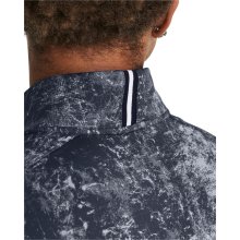 Under Armour Layer Playoff Printed 1/4 Zip Blau-Gemustert Herren