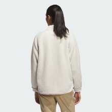Adidas Golf Jacke Go-To Polarfleece Beige Damen