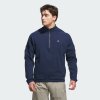 Adidas Pullover Go-To Heritage 1/4-Zip Navy Herren