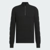 Adidas Pullover Ultimate365 Tour Wind Knit 1/4-Zip Schwarz Herren