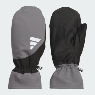 Adidas Winterhandschuhe Mitten Fäustlinge Grau-Schwarz 1 Paar One Size