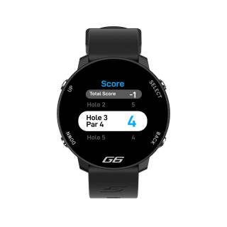 Shot Scope Golfuhr G6 GPS Schwarz