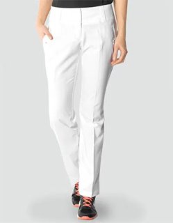 Adidas Golf Hose Climalite Buntfalte Weiß Damen