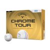 Callaway Golfball Chrome Tour Triple Track  Weiß 1 Dutzend
