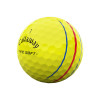 Callaway Golfbälle ERC Soft 25 Triple Track Gelb 1 Dutzend