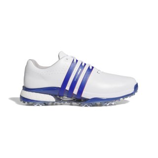 Adidas Golfschuh Tour360 24 BOOST Weiß/Blau Herren