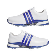 Adidas Golfschuh Tour360 24 BOOST Weiß/Blau Herren