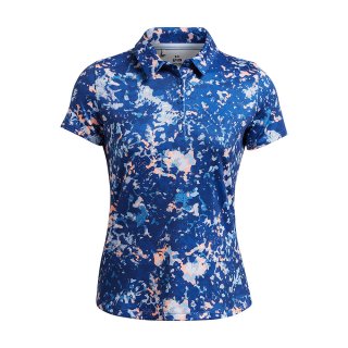 Under Armour Golf Polo Playoff 3.0 Printed Nimbus Blue