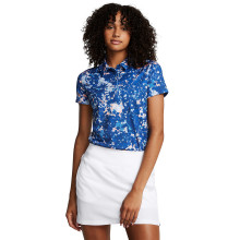 Under Armour Golf Polo Playoff 3.0 Printed Nimbus Blue