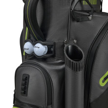 Rydz Gear Cartbag Lucky Nine Rain Lite Organizer Charcoal/Silver