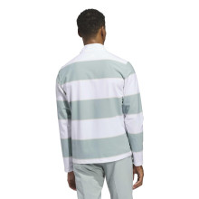 Adidas Golf Layer Ultimate365 Rugby Stripe Weiß/Grün Herren