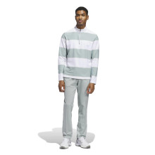 Adidas Golf Layer Ultimate365 Rugby Stripe Weiß/Grün Herren