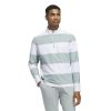 Adidas Golf Layer Ultimate365 Rugby Stripe Weiß/Grün Herren