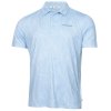 Calvin Klein Golf Polo CK Print Marble Hellblau Herren
