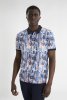 Calvin Klein Golf Polo CK Print Glitch Mehrfarbig Herren