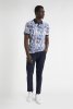 Calvin Klein Golf Polo CK Print Glitch Mehrfarbig Herren
