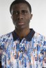 Calvin Klein Golf Polo CK Print Glitch Mehrfarbig Herren