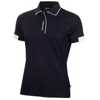 Calvin Klein Golf Polo Destin Shortsleeve Navy Damen