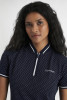 Calvin Klein Golf Polo Camilla Printed Shortsleeve Navy Damen