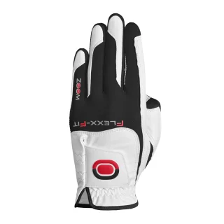 Zoom Golfhandschuh Hybrid Weiß-Schwarz-Rot Damen Linker Handschuh One Size