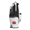 Zoom Golfhandschuh Hybrid Weiß-Schwarz-Rot Damen Linker Handschuh One Size