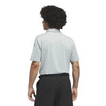 Adidas Golf Polo Ultimate365 Essence Print Silber Herren