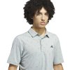 Adidas Golf Polo Ultimate365 Essence Print Silber Herren