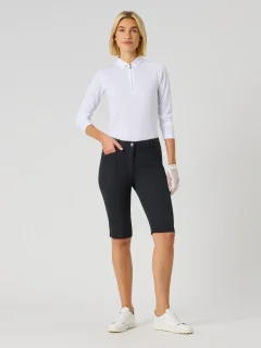 Daily Sports Golf Shorts Lyric V2 Bermuda 60cm Schwarz Damen