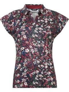 Abacus Golf Polo Victoria Drycool Flowerprint Damen